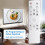 Télécommande de Remplacement AKB76044737 pour Moniteur/Téléviseur LED pour 3