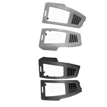 1 Paar Dashboard Ventilatieroosters voor Altima 2004-2006 AC Luchtuitlaatframe Zijventilatiekap A