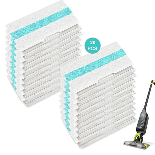 Replacement Pads for  VACMOP Pro for Hard Floor Cleaning 20 Pack 1