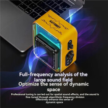 Speakers LED Light Stereo Outdoor Wireless Multifunctional Sound Box Broadcasting Portable Speaker