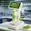 Microscópio Infantil 1600X com Tela LCD de 4 Polegadas, Portátil e de Mesa, Iluminação LED para Educação. Microscópio Digital Infantil B 3