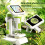 Microscópio Infantil 1600X com Tela LCD de 4 Polegadas, Portátil e de Mesa, Iluminação LED para Educação. Microscópio Digital Infantil B 7
