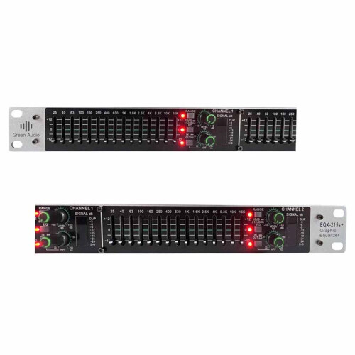 EQ215S Active Balanced Dual 15Band Graphic Equalizer Professional Audio Sound Processor for Studio/Live Performances(EU) 2