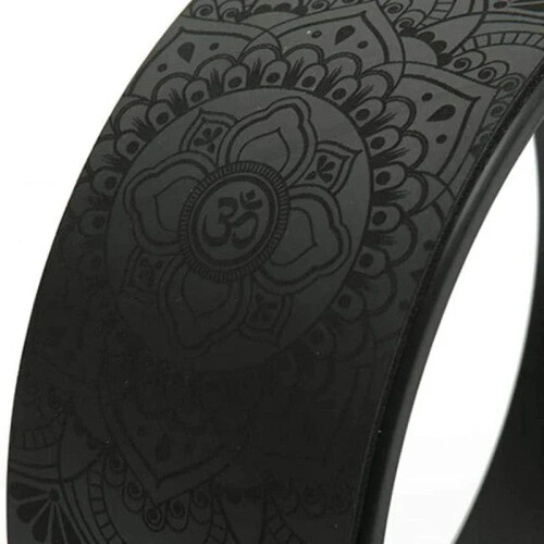 Yoga Wheel with Mandala Pattern 2