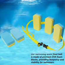 Ceinture de Natation Réglable pour Enfants, Ceinture de Sécurité Flottante en Mousse EVA, Aide à la Flottabilité pour Enfants