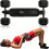 Weighted Waist Trainer Belt - Adjustable Resistance(Black) 4