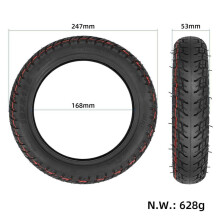 ULIP 10 X 2.125 10-Inch Rubber Off-Road Tubeless Tire for  F20 F25 F30 F40 D28U Electric Kick Scooter Wheel Parts