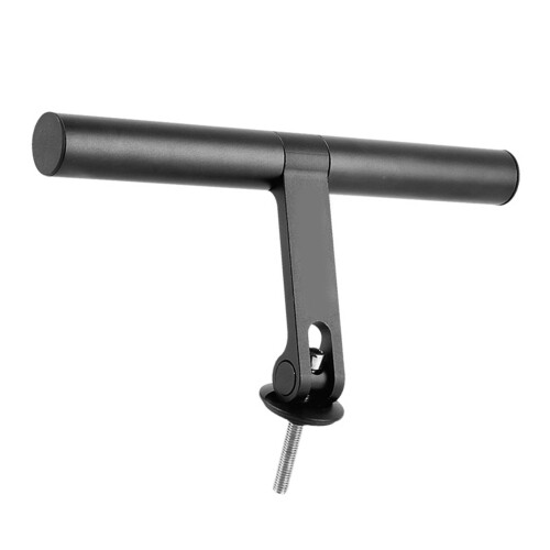 Aluminum Alloy Double Handlebar Extender for Cycling, Black