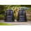 330L Black Composter Bins Kit 1