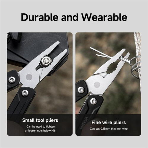 NexTool   Pliers Lite 10 in 1 Multi Tool Folding Scissors Screwdriver Portable EDC Outdoor Equipment Hand Tools 2