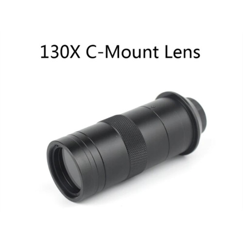 Industry Video Microscope Camera Objective Lens Adjustable Focus 180X C-MOUNT for -Compatible VGA Camera 1
