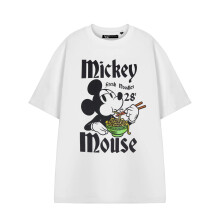 Disney Womens/Ladies Fresh Noodles Mickey Mouse Short-Sleeved T-Shirt