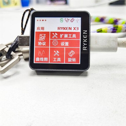 RK-X3 Voltage Current Tester USB Mobile Phone Fast Charging Detector Laptop Charging 2