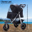Skylos Pet Stroller Pram Dog Carrier Trailer Strollers 3 Wheels Foldable Large 4