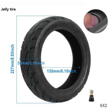 9 Inch Vacuum Tire Compatible with M365 1S PRO PRO2 Kickscooter Tyre 9x2.0 Tyre Electric Scooter Wheel