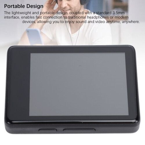 MP4 MP3 Player 2.4in Touchscreen Bluetooth Portable Music Player with HD Screen 2