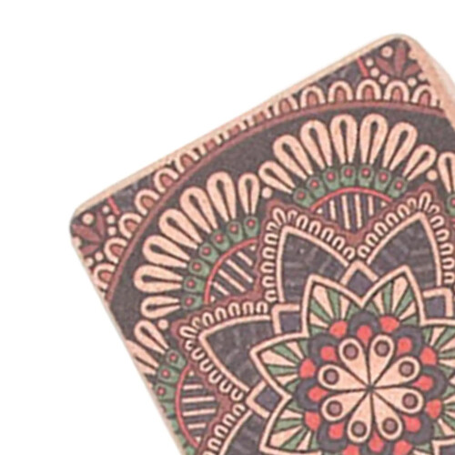 Non-Slip Cork Yoga Block for Flexibility & Support (Pink) 2