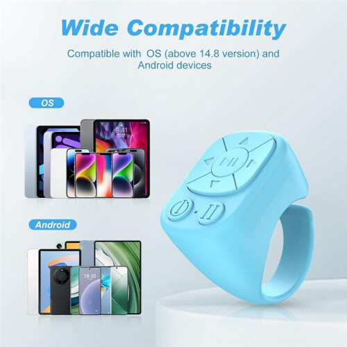 Scrolling  Remote Control for TikTok, Page Turner for Smartphone,Camera Shutter Short Video