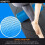 High-Density EVA Yoga Foam Roller Self Massage (Blue) 4
