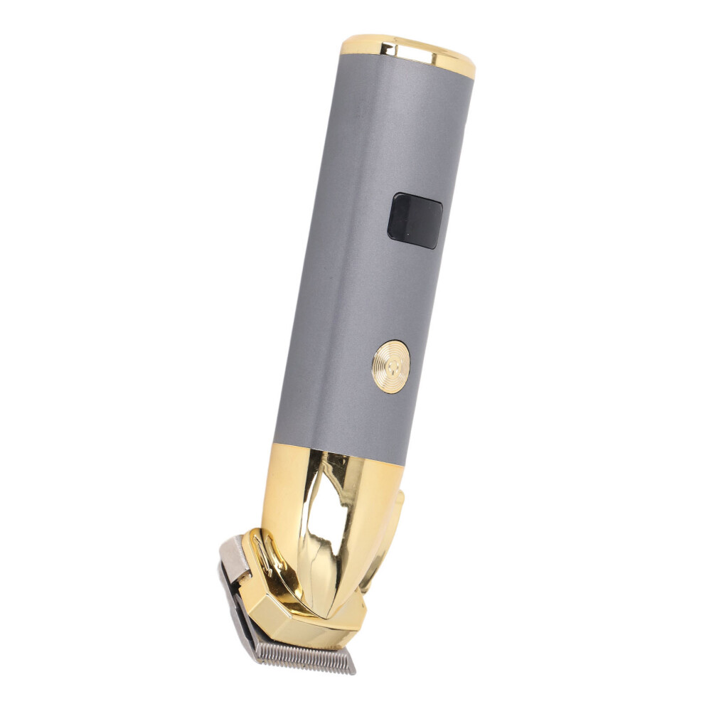 Portable Electric Barber Clipper USB Rechargeable Alloy Trimmer 1200mAh