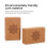 Cork Yoga Block Set Non-Slip High Density (Brown) 4