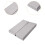 Soft Yoga Pillow Non-Slip Bolster (Grey) 3