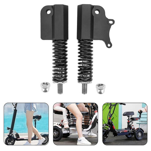 Amortecedor de Suspensão Dianteiro de 10 Polegadas para Scooter Elétrica para  M4, Peças de Amortecimento de Mola 2