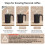 380ML Self-Stirring Electric Coffee Mug Black and White Cup 8
