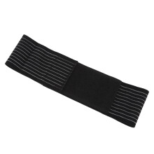 Anti-Schnarch-Kinnband schwarz Nylon/Polyester
