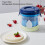 Selbstgemachtes griechisches Joghurt-Kit mit Molke-Separator und Sieb 8