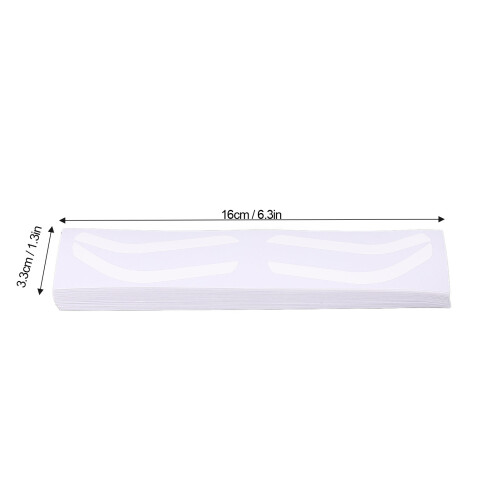 100 Sheet Disposable Eyebrow Stencil Stickers for Microblading Artist B Type 1