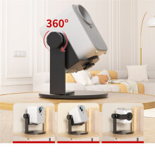 Desktop Projector Stand with 360 Degree Rotateing 1/4In Screw Mount Adjustable for Home and Offices Projector Holder