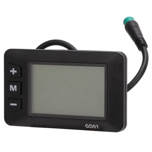 Electric Bike Motor Controller 15A Common Speed Controller 36V 48V with GD01 Panel 1 to 2 Cable Fully Waterproof Kit 2