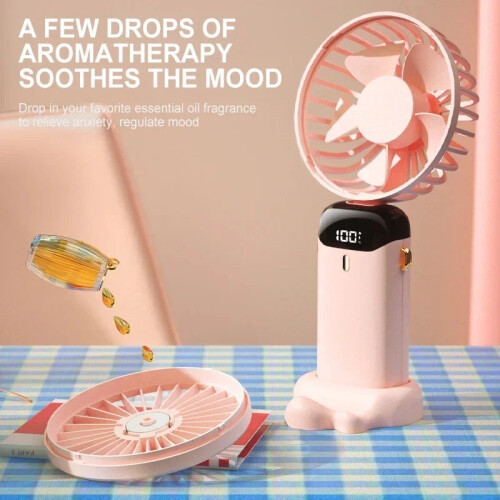 Handheld Portable Foldable Neck Fan 2