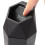 Portable Mini Car Trash Can–Waterproof Storage Bin with Lid Black 5
