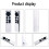 2Pcs for  TV 4K Remote Control Universal Replace Remote Control High Compatibility Long Range, Ergonomic Design 3