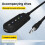 Wireless Audio Adapter with Vocal Eliminator  Receiver Aux Adapter for Karaoke Singing Practice Live Singing 8