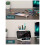 Pen Holder Storage Box Electronic LED Alarm Clock with Brightness Adjust 15W Wireless Charger Table Clock White 7