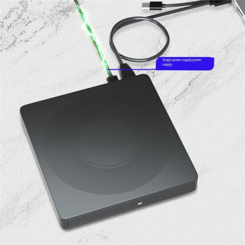USB3.0 Type C CD DVD Recorder Player Writer External DVD Burner Optical Drive Portable Reader for Laptop Desktop 1