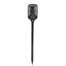 Lot de 2 Lampes Torches Solaires à 99 LED, Flamme Vacillante, Lanterne D'Extérieur Décorative à Énergie Solaire