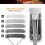 BBQ Grill Brush with Scraper with 3-Head 8