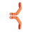 Handguard Support Bracket Mount 28mm Handlebar Guard Clamp Universal for   EXC   RMZ Motocross,C 2