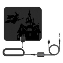 Witch HDTV Zimmerantenne für Heimfernsehen, Terrestrischer HD-Empfang, Digitale Antenne