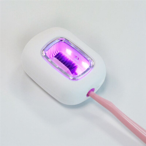 Toothbrush Sterilizer UVC Ultraviolet Light Portable Single Toothbrush Sterilizer USB Charging 1