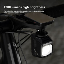 CYCLAMI CYC1200 Bicycle Front Light Bike Light Waterproof Headlights Flashlight MTB Road Cycling Lamp
