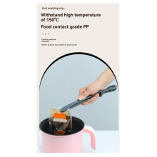 Multifunctional Kitchen Clip Anti-Scalding and Anti-Slip Artifact with Portable Bag Opener Black