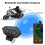 Motorcycle Headset Wireless  Headset Hands-Free Phone Call Intercom Music Player Wireless Motorcycle Headset 7