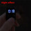 LED Electronic Counter Rechargeable with  Counter Convenient 5-Digit Adjustable Finger Ring Counter Brown 5