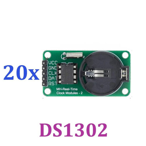 20Pcs/Set DS1302 Real  Clock Module Without CR2032 Battery Timing Electronic Components Multifunction Module 1