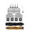 19 Pcs for  D20  Vacuum Main Side Brush Filter Dust Bag 4
